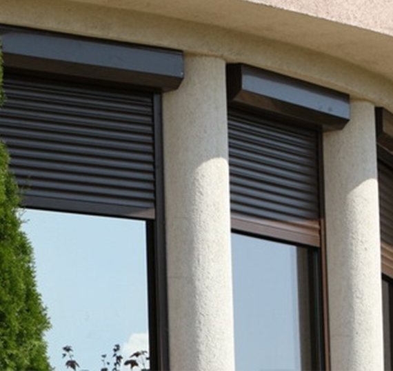 Rulouri aplicate din aluminiu sau PVC